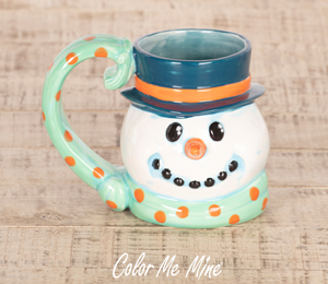 Color Me Mine - Clackamas Snowman Mug