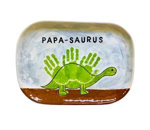 Color Me Mine - Clackamas Papasaurus Plate