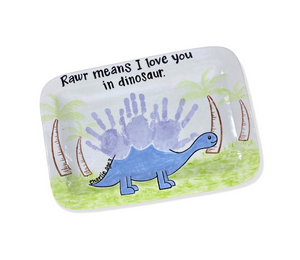 Color Me Mine - Clackamas Handprints Dinosaur