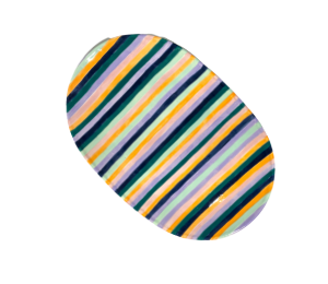 Color Me Mine - Clackamas Stripes Platter