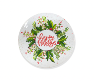 Color Me Mine - Clackamas Holiday Wreath Plate