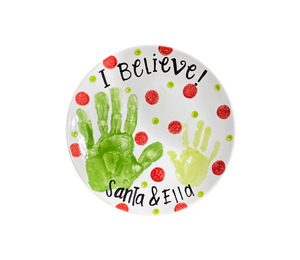 Color Me Mine - Clackamas Santa & Me Handprint