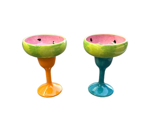 Color Me Mine - Clackamas Margarita Glasses