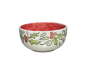 Color Me Mine - Clackamas Holly Cereal Bowl