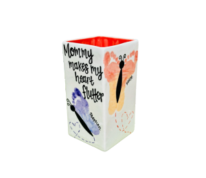 Color Me Mine - Clackamas Butterfly Vase
