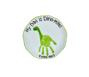 Color Me Mine - Clackamas Dino-Mite Dad Plate