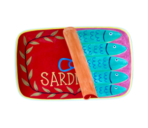 Color Me Mine - Clackamas Sardines Dinner Plate