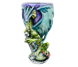 Color Me Mine - Clackamas Antique Dragon Goblet