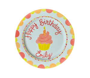 Color Me Mine - Clackamas Birthday Cupcake Plate